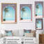 Perle paradisiaque, vue sur l'océan, paume sur toile-97027104-97027099