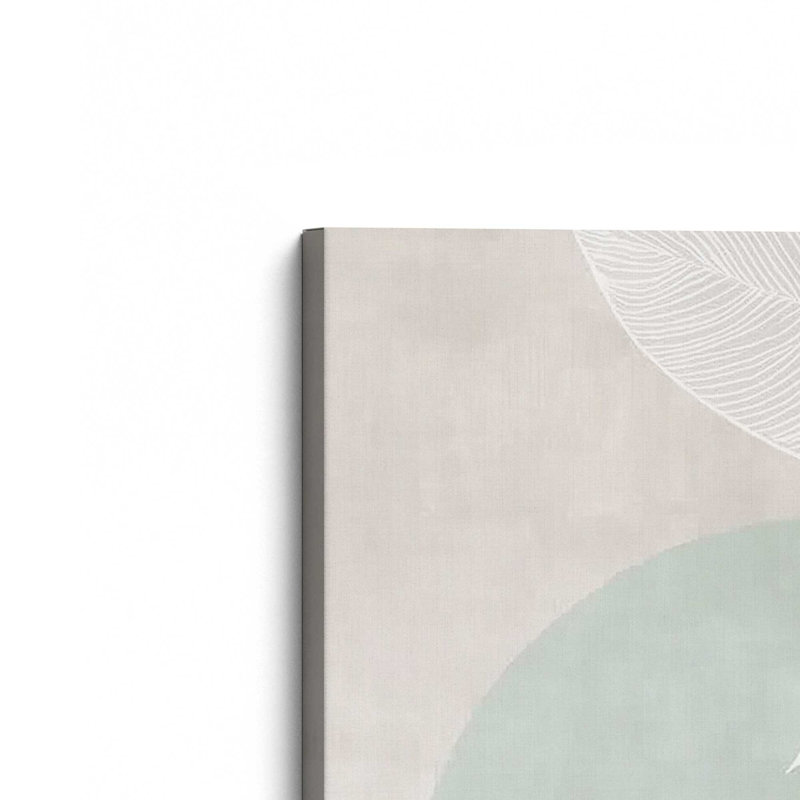 Ensemble de 2 impressions Soft Leaf Stillness, 48 po x 32 po, Toile tendue