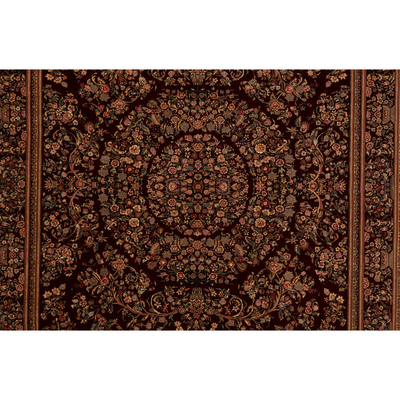 Tapis vin de haute qualité noué à la main