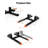 43" Heavy Duty Clamp-On Pallet Forks With Adjustable Stabilizer Bar