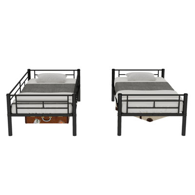 Metal Bunk Bed,Space Saving Bed Frame