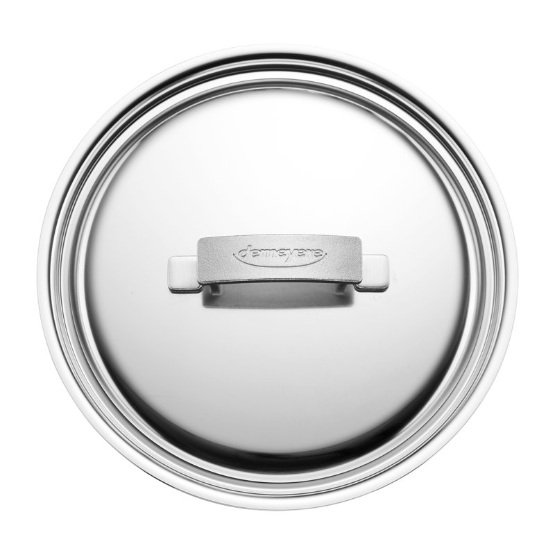 Demeyere Industry 5-Ply 5.5-Qt Stainless Steel Dutch Oven