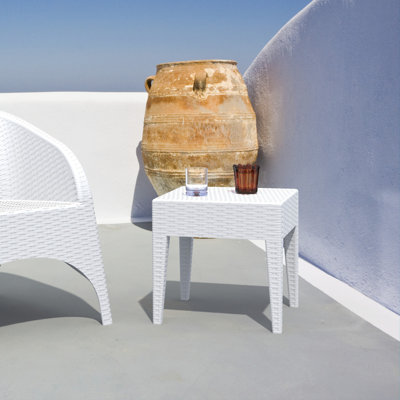 Martz Square Outdoor Side Table 