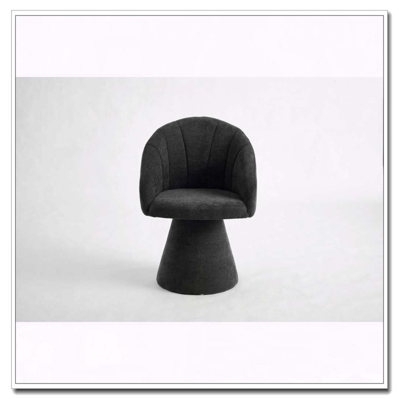 Fauteuil pivotant en chenille, Gris