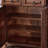 Dark walnut Solid Wood Shoe Storage Bench
