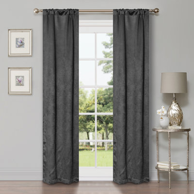 Vedder Geometric Room Darkening Thermal Curtain Panels