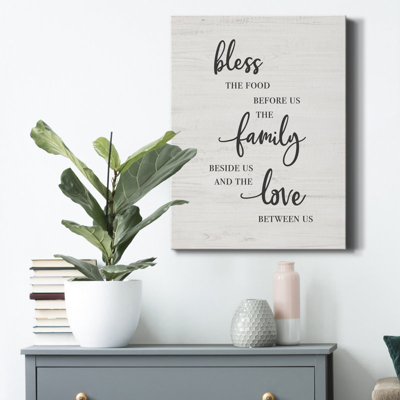 " Bless Family Love ", 20" H x 16" W