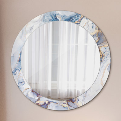 Huldar Glass Flat Wall Mirror
