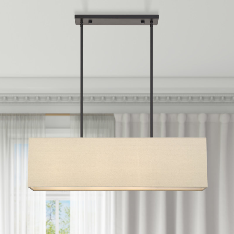 Summit Bronze Large Linear Chandelier, Bronze