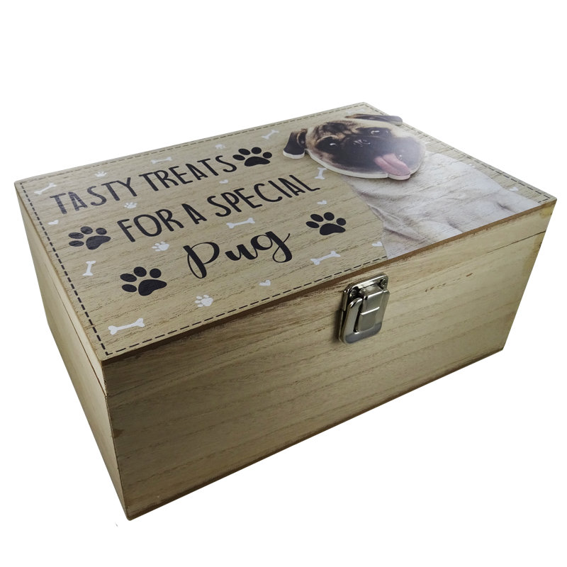 Pug Treat Box Delacruz Decorative Box