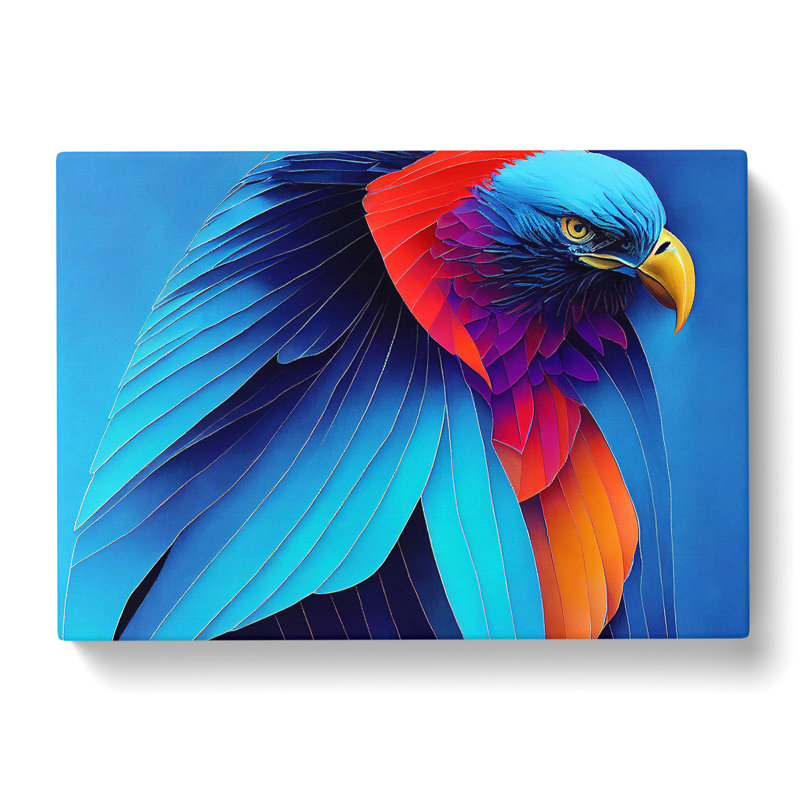 Ingenious Eagle Bird - Wrapped Canvas, 50cm H x 76cm W x 3cm D
