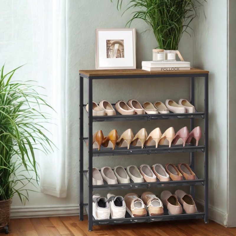 15 Pair Shoe Rack