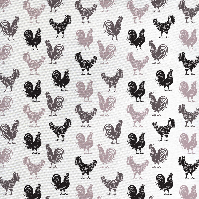 Tissu coq, l 58 po x L 108 po