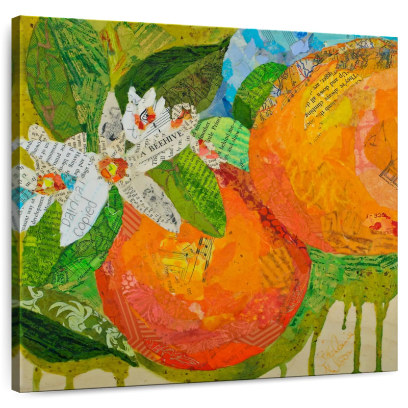 Florida Oranges, 10" H x 10" W
