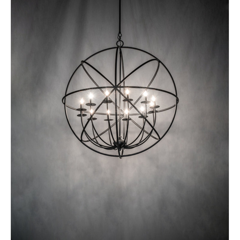 Lustre sphérique 12 lumières Tolson