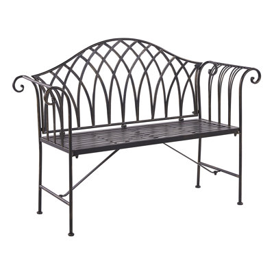 Neal Iron Outdoor Bench