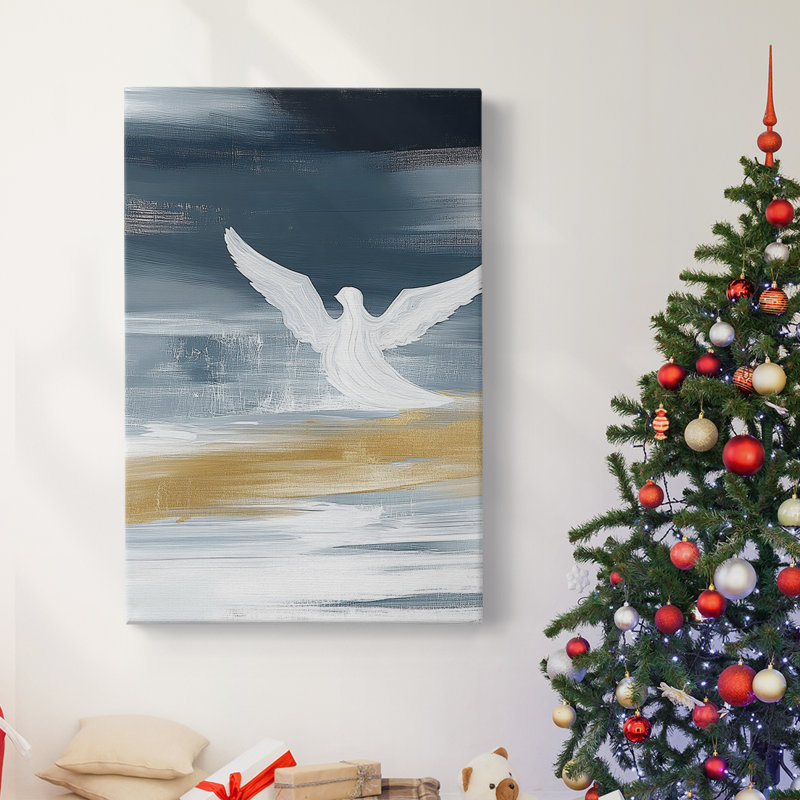 Art des Fêtes de Noël - Toile tendue avec châssis CCXIV, H 27 po x l 18 po