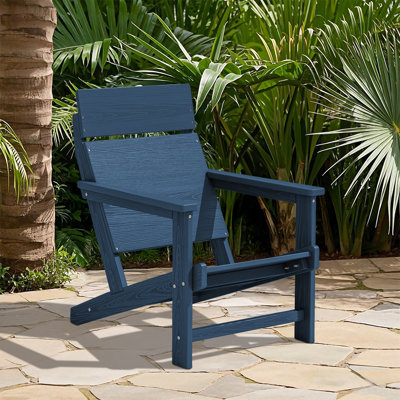 HDPE All-Weather Solid Panel Adirondack Chair