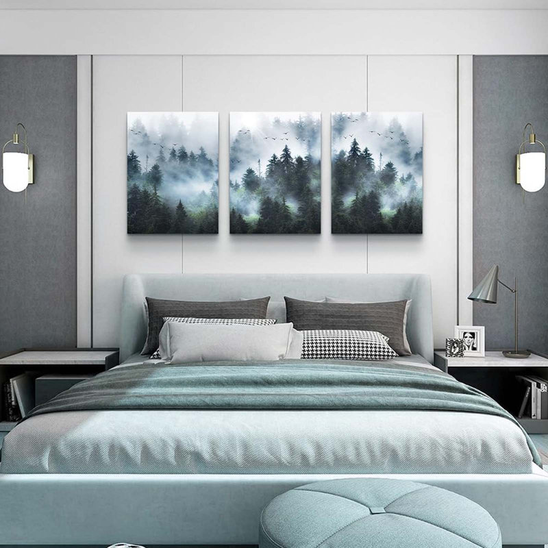 3 Piece Wrapped Canvas Wall Art