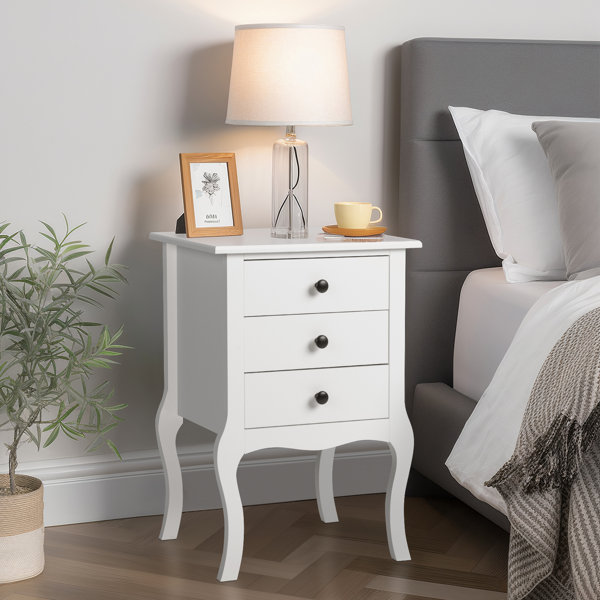 Living & Co Mini Drawers White 3 Tier White