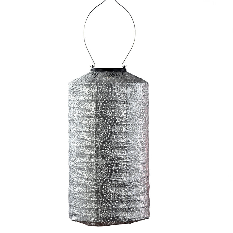 Lanterne cylindrique occultant, argent