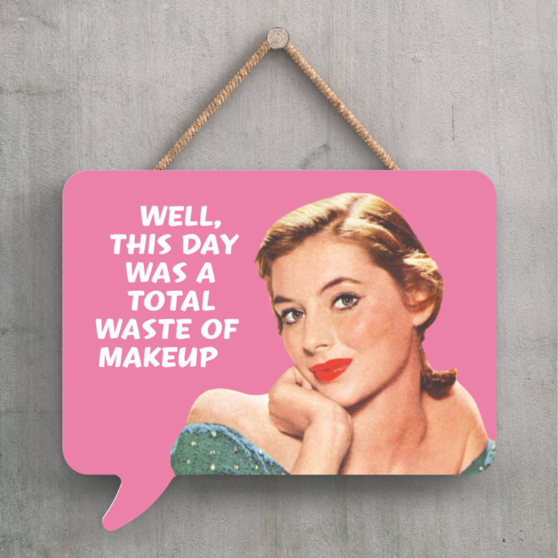Pinup Well This Day - Print on MDF