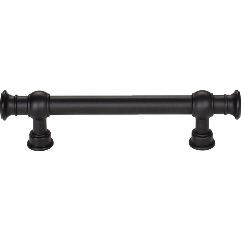 Ormonde Bar Pull, Flat Black, 3 3/4" Center to Center