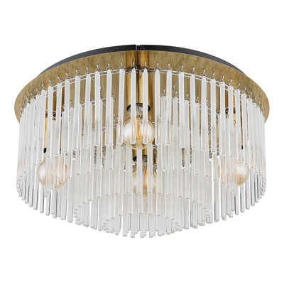 Glass Flush Mount