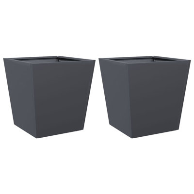 Aldegundo Metal Elevated Planter