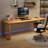 Burlywood rectangular solid wood desk-560817070
