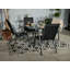 RIO 4 Seater dining set including parasol
