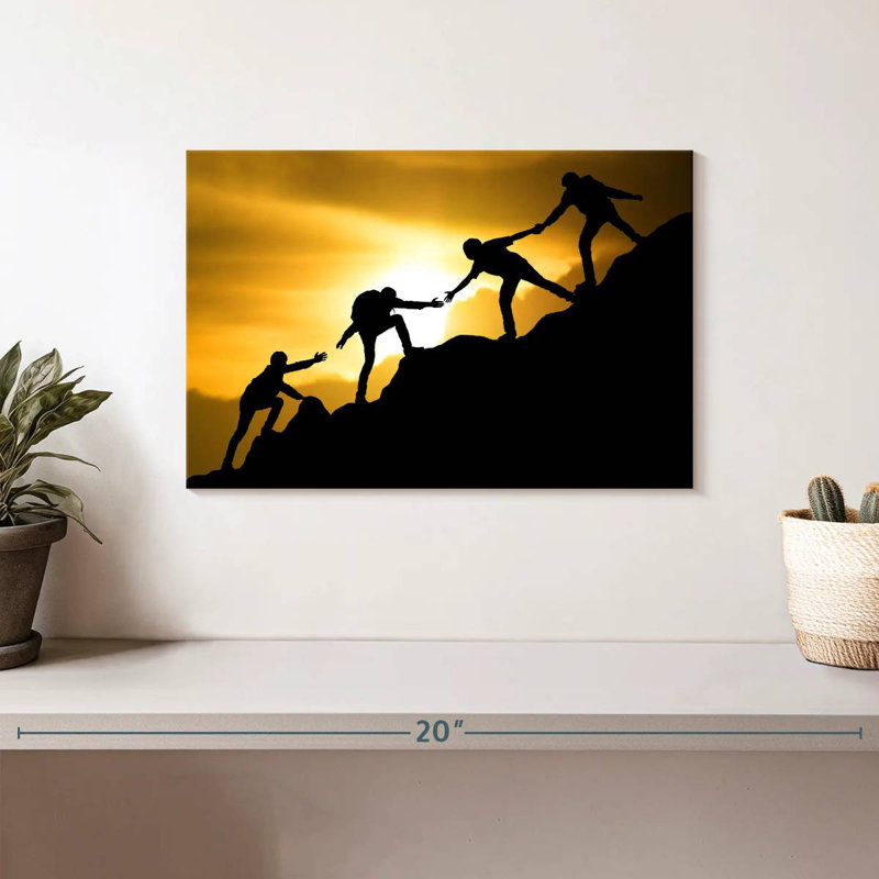 Sireci Climbing Teamwork, 8" H x 12" W