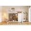 Lit mezzanine en bois avec garde-robe, tablettes et armoire-1364049963-1364049965