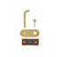 Wall Mounted Basin Mixer Tap Brass-1169796942