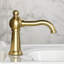 Robinet de salle de bain à poignée simple 1 trou Kingston Brass-105627324