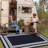 Waterproof Reversible Outdoor Rug 8x10ft - Modern Plastic Straw Patio Carpet - Washable, Durable - For Deck, Balcony, Porch, RV, Camping, Picnic, Beach - Blue-1235256468-1235256456