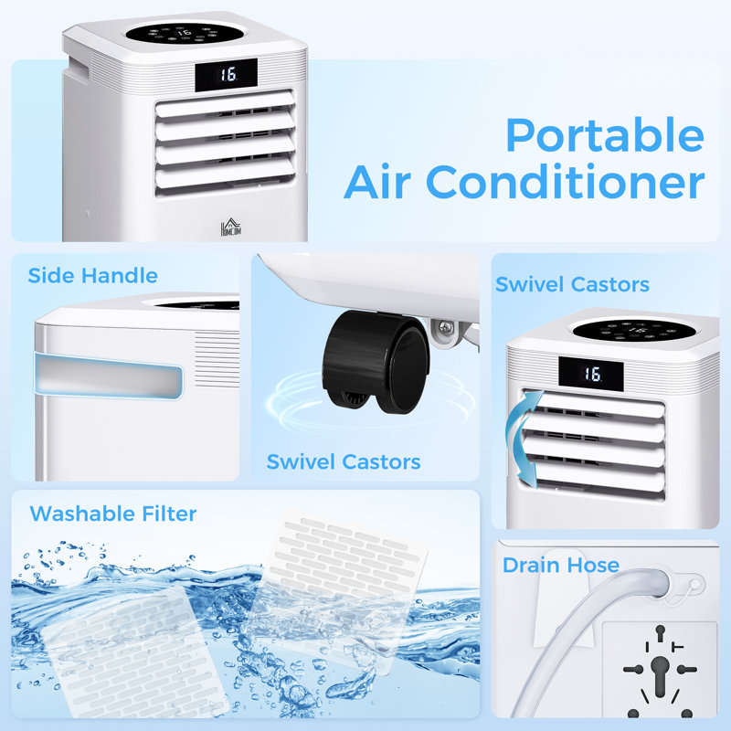 10000 BTU Portable Air Conditioner with Remote