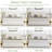 Braya Upholstered Platform Storage Bed With 4 Drawers,Beige,Full-123040028-123040029