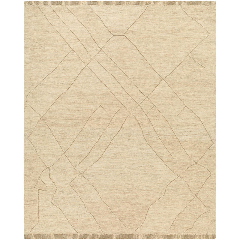 Tapis marocain en laine touffeté à la main Arsenal, Rectangle 2 pi x 3 pi