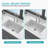 Undermount Single Bowl Sink, Rectangular Single Bowl Sink Basin