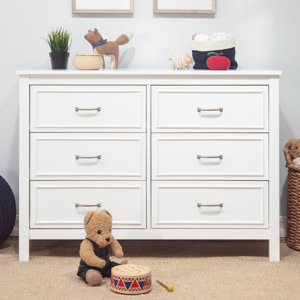 (item is brown)Charlie 6 Drawer Double Dresser