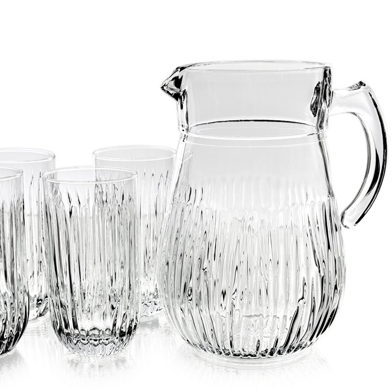 Mayeu Entertaining Set 6 Glasses and Pitcher