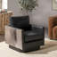 Lathe Leather Accent Chair-768644640