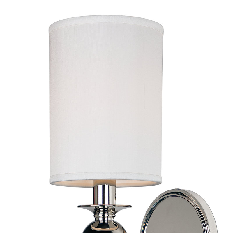 Gordon 1 - Light Flush Mounted Sconce, Polished Nickel