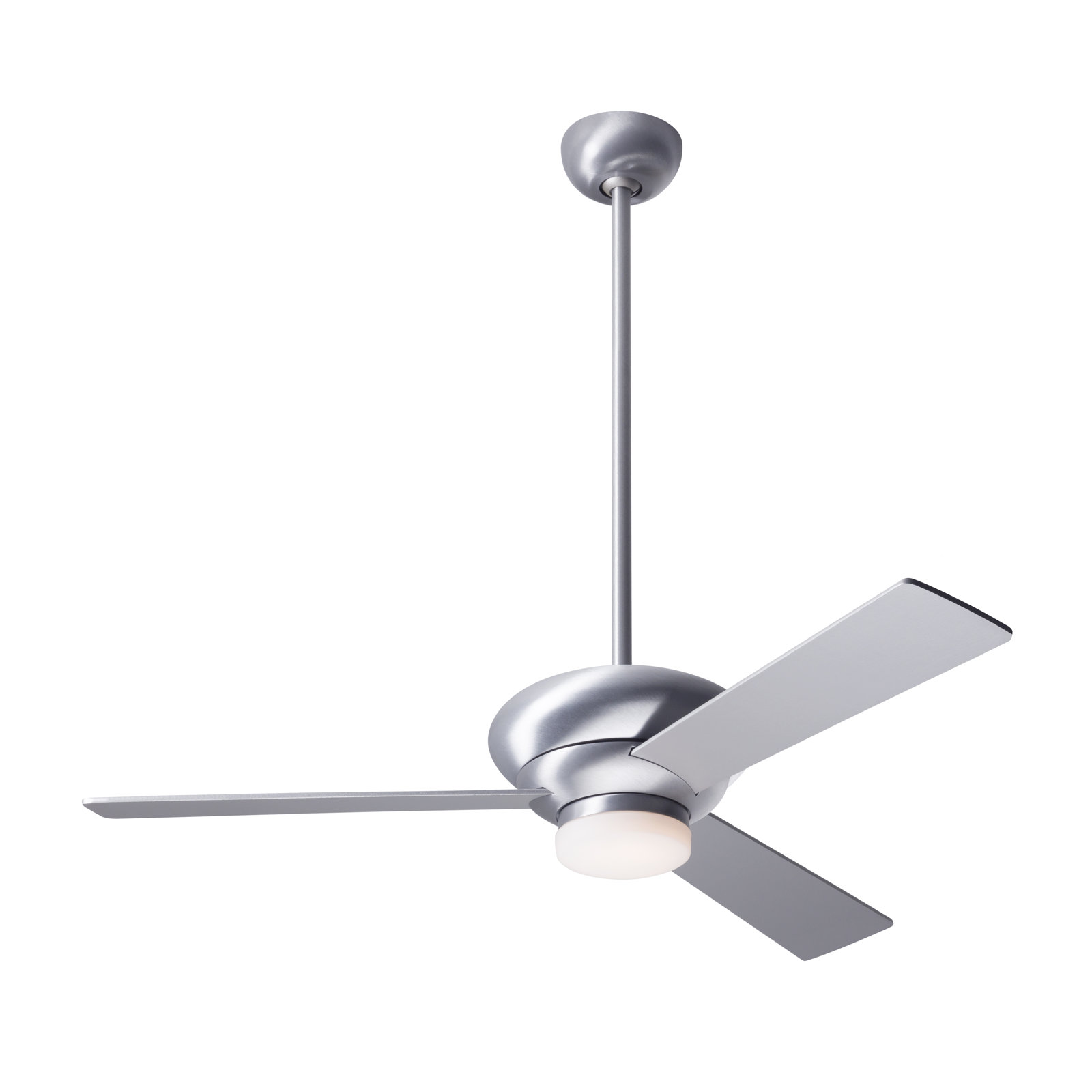 Altus 42'' 3 Blade Ceiling Fan with LED Light Kit, Brushed Aluminum, Aluminum, Fan Speed and Light Control (3-wire)