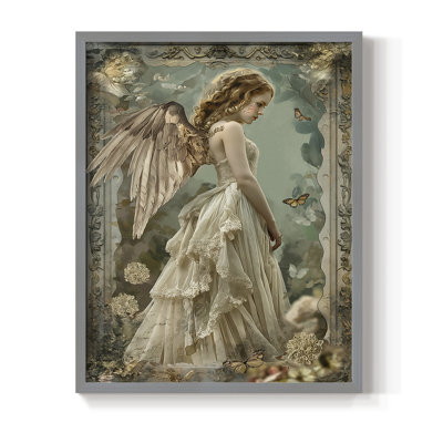 WOMEN Series CCCLXVI  -Premium Framed Print -Ready to Hang - No Nails Required