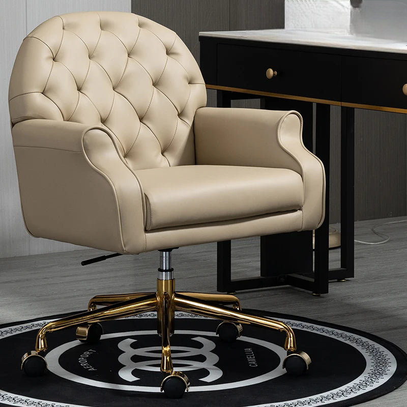 Denham Genuine Leather Side Chair