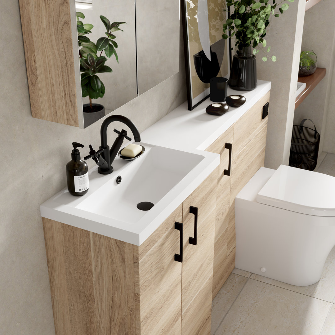 Bathroom Furniture Suite Vanity & Mirror Set Bathroom Suite with