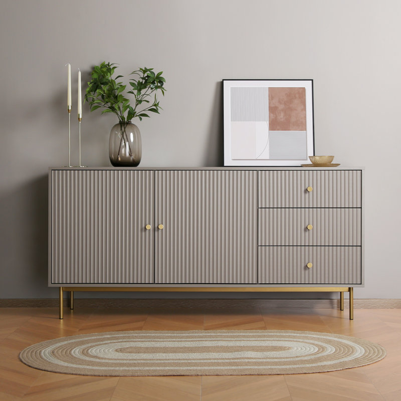 Aiten 160cm Sideboard, Grey