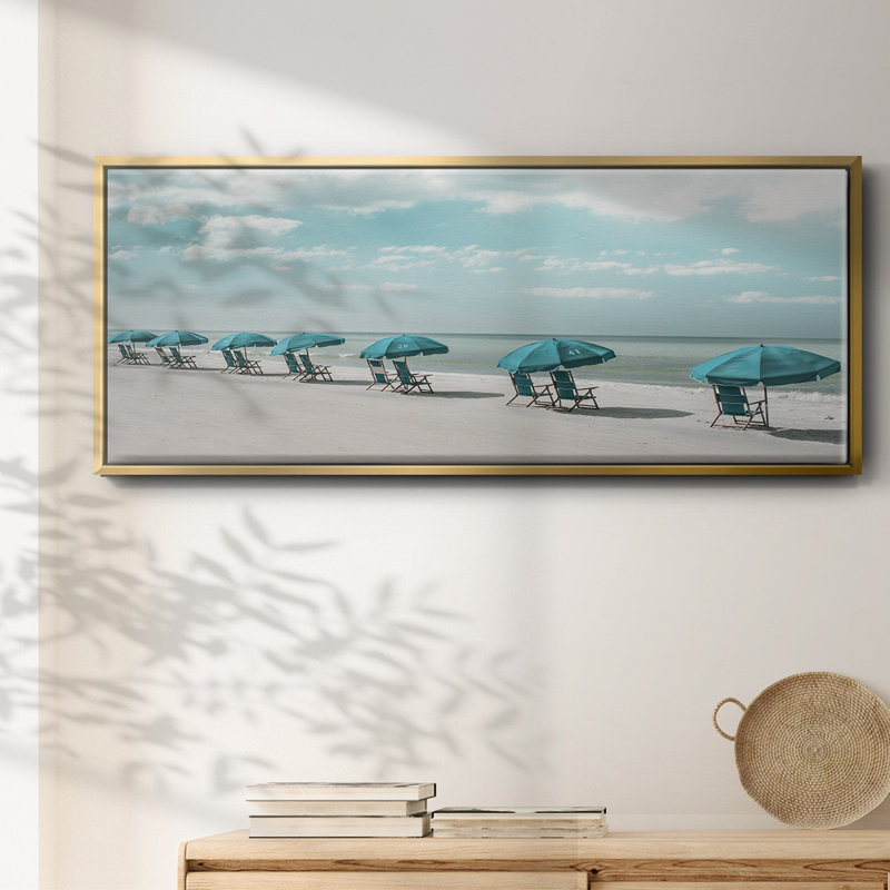 Idle Hours- Framed Canvas, 20" H x 50" W